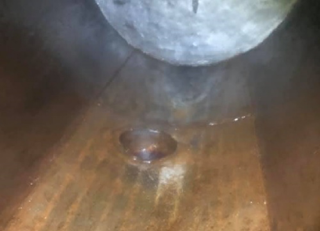 Resultaat tankreiniging op locatie