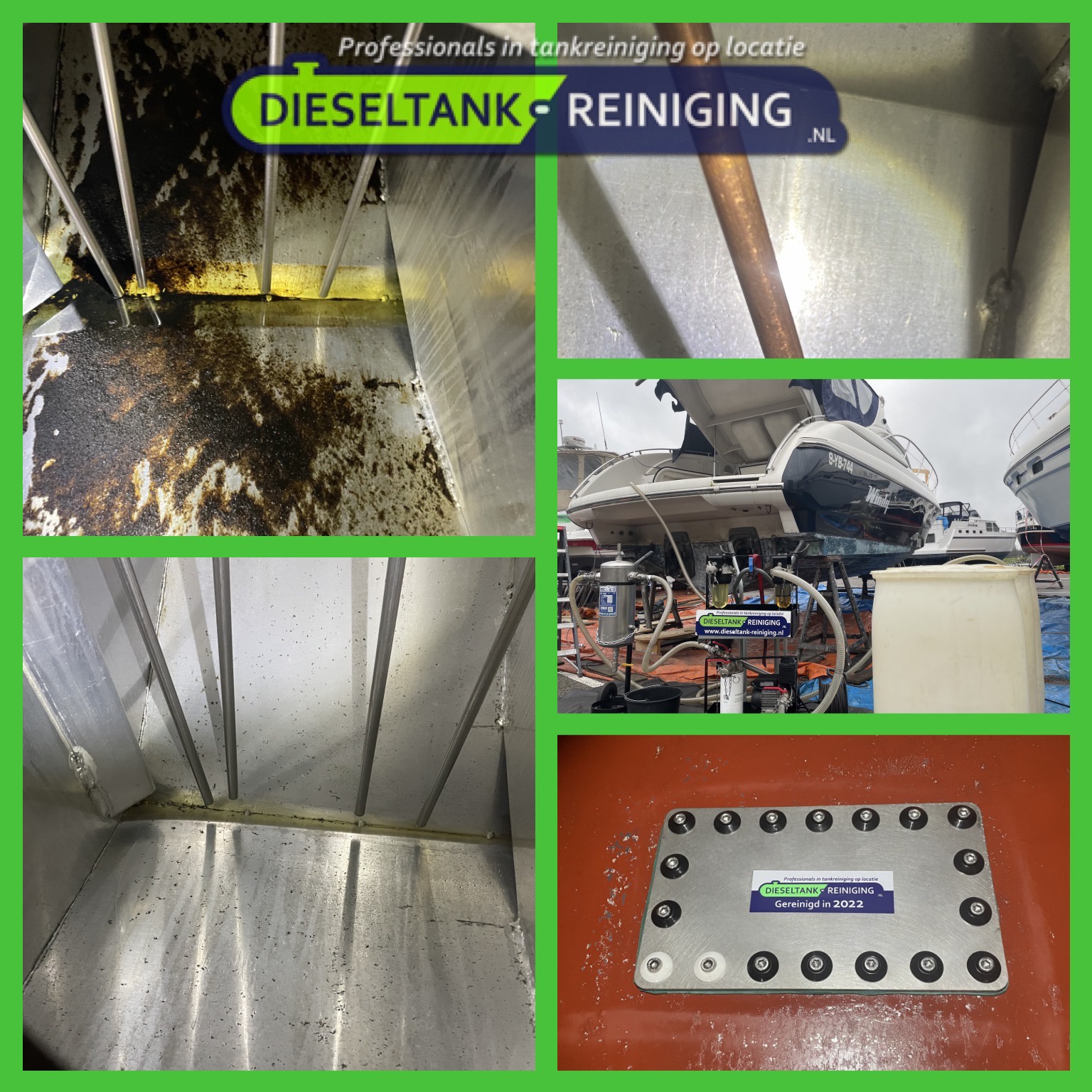Tankcleaning voor de pleziervaart